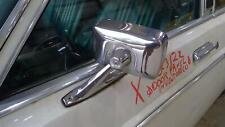 76 - 80 Ford Granada Door Mirror - Cable Control LH Driver Side Chrome OEM picture