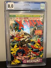 X-men #95 CGC 8.0 White Pages picture