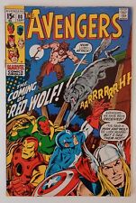 Avengers #80 (1st app of Red Wolf ) Marvel's 1st Native American Super Hero picture