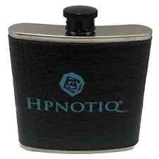 Flask Hpnotiq 6 oz Promotional Liquor Alcohol Faux Leather Stainless Steel picture