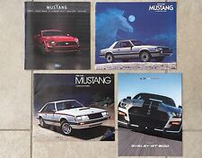* NICE Set 4 * FORD MUSTANG Original Brochures picture