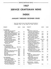 1957 Pontiac Service Craftsman Factory Service Updates in pdf Format On a CD picture