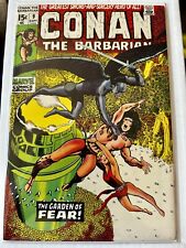 CONAN the BARBARIAN #9 Marvel Comic Group  NM 9.4 Bright white pages picture