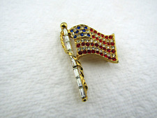 1 Pc High Quality American Waving Flag Lapel Pins - Patriotic US U.S. USA U.S.A. picture