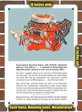 Metal Sign - 1962 Oldsmobile Skyrocket V-8 Engine- 10x14 inches picture