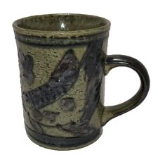 Vintage OMC Japan Otagiri Hand Painted Stoneware Cup Mug picture