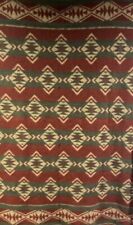 Vintage Woolrich Southwestern Aztec Fleece Throw Blanket 60x68 SALE picture