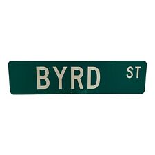 BYRD Street Metal Sign, Official, Metal Street Sign, 24 x6 Inches picture
