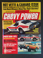 Chevy Power Magazine April 1975 - Corvette & Camaro Issue - Nova -  1022 picture
