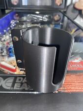 Pinball Machine Cup, Drink, Pop, or Soda Holder L/R Front or Side Mount - BLACK picture