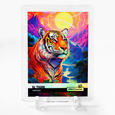 EL TIGRE Art Trading Card 2023 GleeBeeCo Holo Creatures (Tiger) Fantasía #TFNF picture