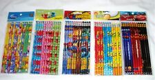 60 pcs Disney & Cartoon Character Licensed Pencil Wholesale School Party Supply picture