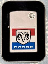 Vintage 2004 Dodge Americana Chrome Zippo Lighter NEW picture