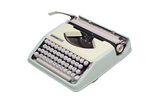 Hermes Baby Mint Green, Vintage, Manual Typewriter, Serviced picture
