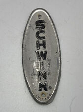 Vintage OEM Schwinn Head Tube Badge Emblem Good Condtion CUSTOMIZE TO YOUR BIKE picture