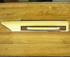 1980-1985 CADILLAC SEVILLE LEFT REAR DOOR PULL HANDLE / TRIM ASSEMBLY YELLOW picture