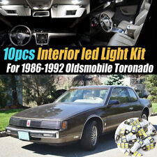 10Pc Super White Car Interior LED Light Kit for 1986-1992 Oldsmobile Toronado picture