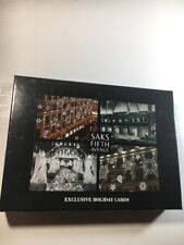 Saks Fifth Avenue Exclusive Holiday Card Set Of 20 New 2005 picture