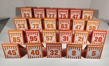 LOT OF 23 WHATABURGER TABLE TENTS ASSORTED NUMBERS BUNDLE COLLECTION  picture