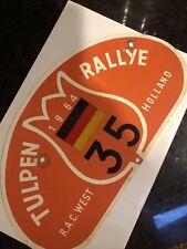 Rare vintage ￼1964 Alfa Romeo starter number Tulpen Rallye  Holland picture