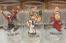 Vintage 1975 POPEYE Kollect A Set Series Coca-Cola Drinking Glass Cartoon Beer picture