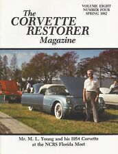 NCRS The Corvette Restorer Magazine 8#4 Spring 1982 1954 1967 Specifications #1 picture