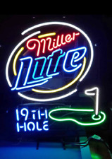 Neon Light Sign Lamp For Miller Lite Beer 20
