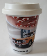 BMW Museum Germany Cup With Plastic Lid Cup Coffee or Tea Cup See Pics picture