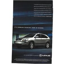 Lexus Rx 330 Luxury Car Auto 2000s Print Ad picture