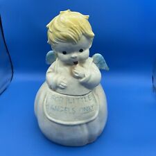 *Ultra Rare* Vintage 1956 Brush McCoy Pottery Little Angels Cookie Jar W17 USA picture