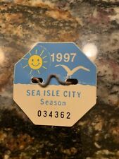 1997 Sea Isle City NJ Seasonal Beach Tag picture