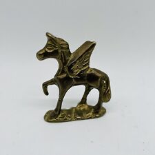 Vintage Miniature Brass Pegasus Figurine JB R.O.C. Made in Taiwan 2.25