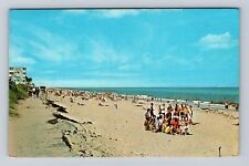 Lantana FL-Florida, Finest Beaches, Antique, Vintage c1963 Souvenir Postcard picture