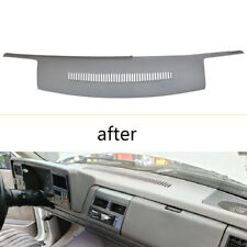 Molded Dash Cover Overlay For 88-1994 Chevrolet GMC Truck C1500 K1500 Light Grey picture