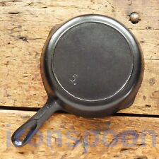 Vintage BSR Cast Iron SKILLET Frying Pan # 5 RESTORED & SEASONED - Ironspoon picture