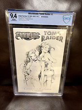 Witchblade/Tomb Raider #1 CBCS/CGC 9.4 Sketch Convention Exclusive LIMITED 500 picture