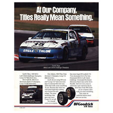 1991 Goodrich Tires: Garth Ullom LuK Clutch Challenge Champion Vintage Print Ad picture