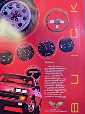 Magazine Advertisement 1986 Buick Skyhawk Myhawk picture