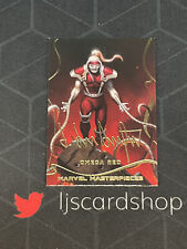 2022 Skybox Marvel Masterpieces Omega Red #59 Gold Signature Series A C1 picture