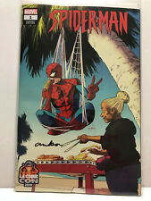 2019 Los Angeles Comic Con Spider-Man Variant Signed Comic Book picture
