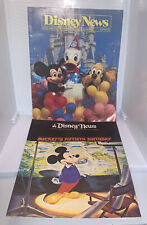 Disney News Official Magazine For The Magic Kingdom Club Families 1978 & 1984 picture
