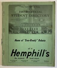 1957-1958 Student Directory - UNIVERSITY OF TEXAS - AUSTIN picture