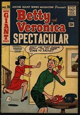 Archie Giant Series #26 Fine- Betty & Veronica Spectacular Pin-Ups Issue 1964 SA picture