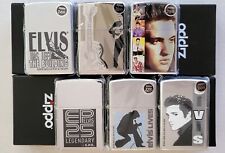 ZIPPO LIGHTERS - ELVIS COLLECTION (x6) - NEW - SEALED - UNSTRUCK - 2000's - RARE picture
