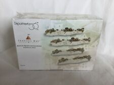 NIB Sealed Department 56 Season’s Bay Beach Front Extensions Set of 4 #53374 picture
