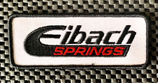 EIBACH SPRINGS EMBROIDERED SEW ON PATCH AUTO SPRINGS SUSPENSIONS 4 3/4