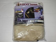 Seat Armour Chevrolet with Bow Tie Tan Car Seat Cover Towel picture