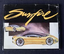 1990 Pontiac Sunfire Concept Car Press Kit Factory Photos picture