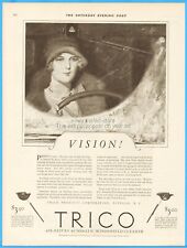 1927 Trico Buffalo NY Car Windshield Wipers McClelland Barclay Art 20's Print Ad picture
