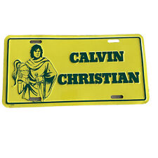 Calvin Christian Squires Grandville MI License Plate picture